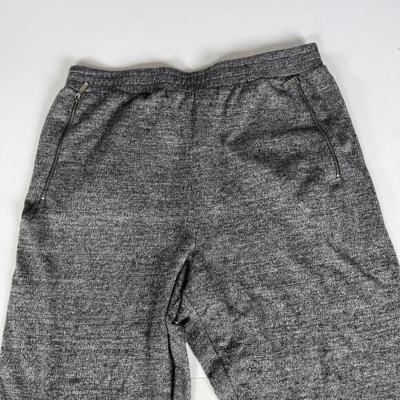 Soft Surroundings Lounge Sweat Pants Cuffed Gray Elastic Waist Size Medium - Picture 2 of 9